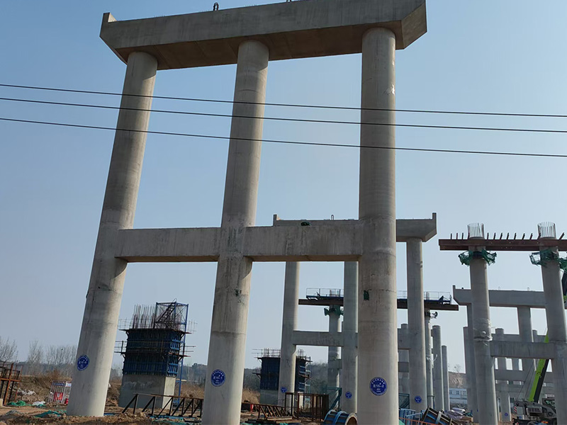荥密高速一标段汜水工区--桥梁施工